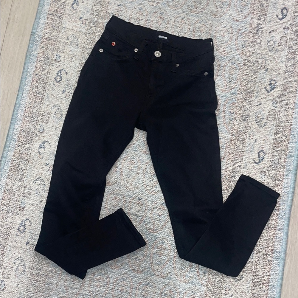 HUDSON Black Skinny Jeans 26